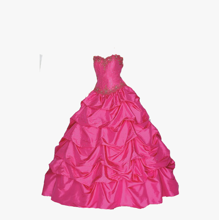 Vestido Rosado - Vestidos Png, Transparent Png