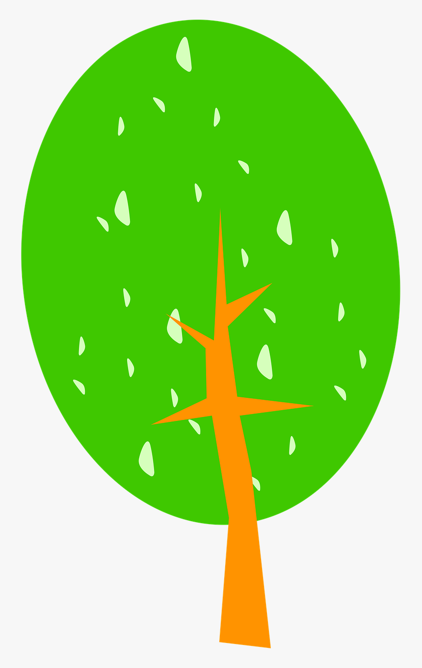 Winter Tree Snow - Circle, HD Png Download