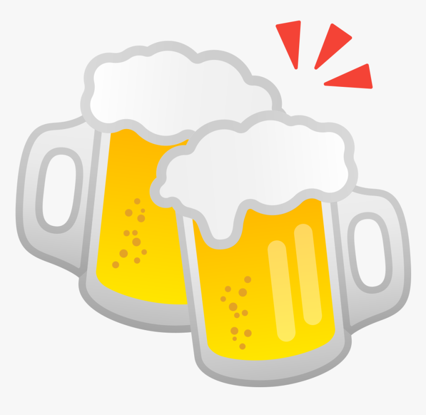 Mug - Clinking Beer Mugs Png, Transparent Png
