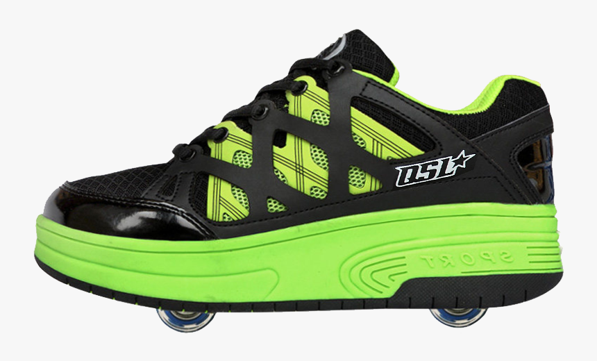 Genuine Heelys Shoes Double Wheels Single Wheel Invisible, HD Png Download