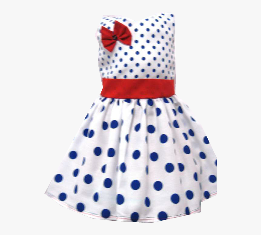 Vestidos Para Doll Png - Polka Dot, Transparent Png