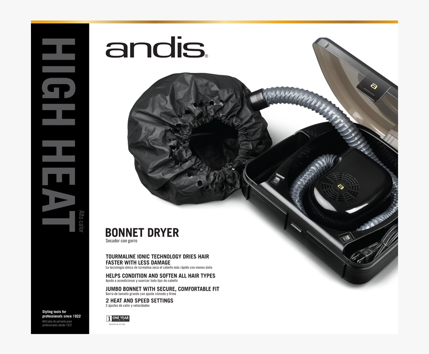 Andis Bonnet Hair Dryer, HD Png Download