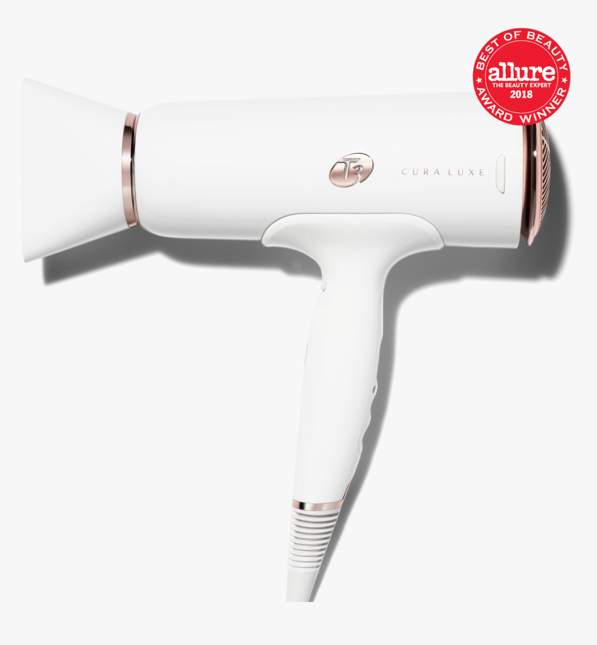 Cura Luxe Primary Image 
title Cura Luxe Primary Image - T3 Micro Cura Luxe Hair Dryer, HD Png Download