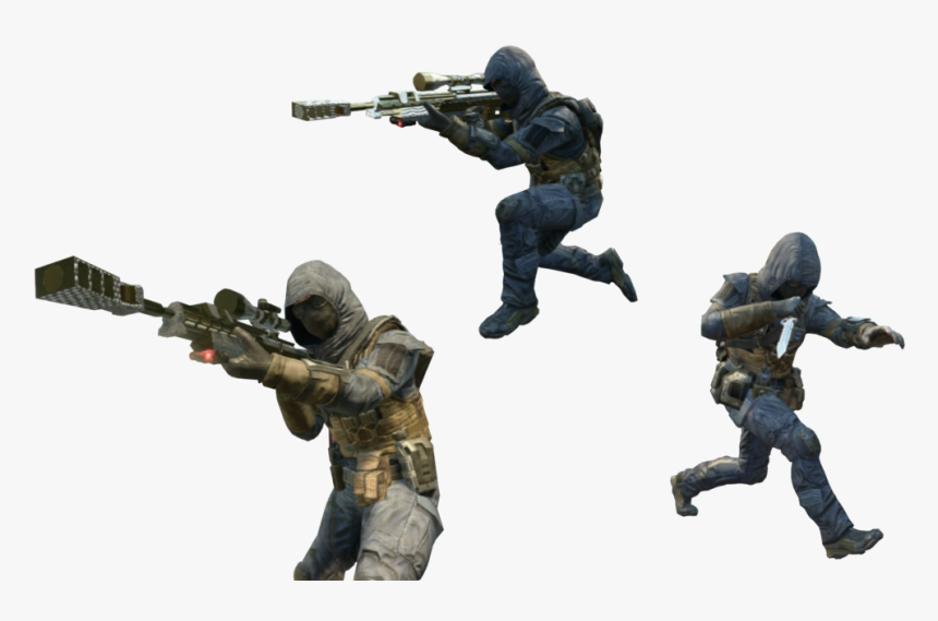 Black Ops 2 Sniper Png - Black Ops 2 Sniper Character, Transparent Png