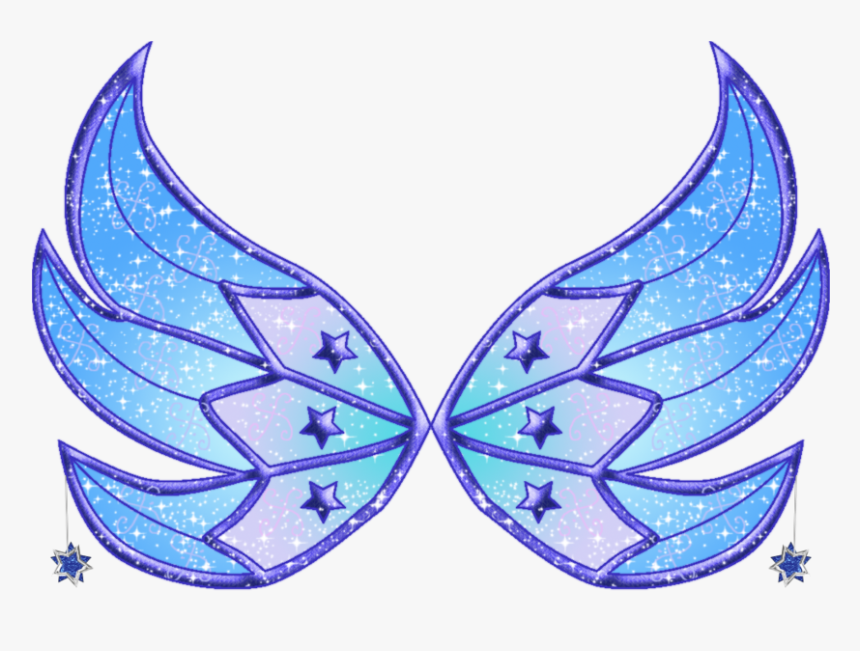 #wings #alas #winx #enchantix #fairies #fairy #fantasy - Winx Club Believix Wings Blue, HD Png Download