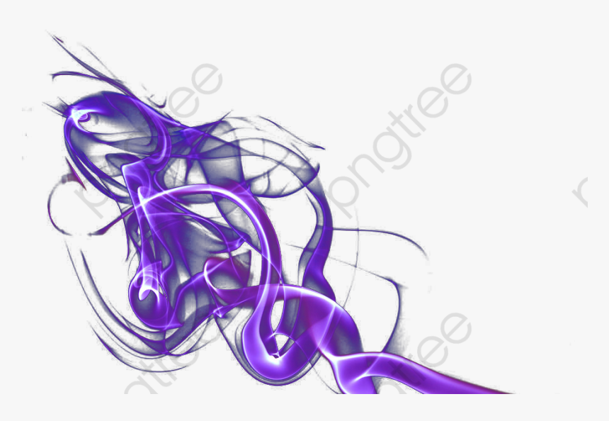 Glare Png Overlay Purple Smoke Bright Light - Illustration, Transparent Png