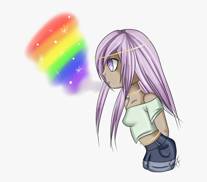 Dam Rainbow By Kokorosweetdevil - Cartoon, HD Png Download