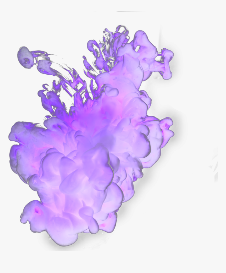 #purple #smoke - Artificial Flower, HD Png Download