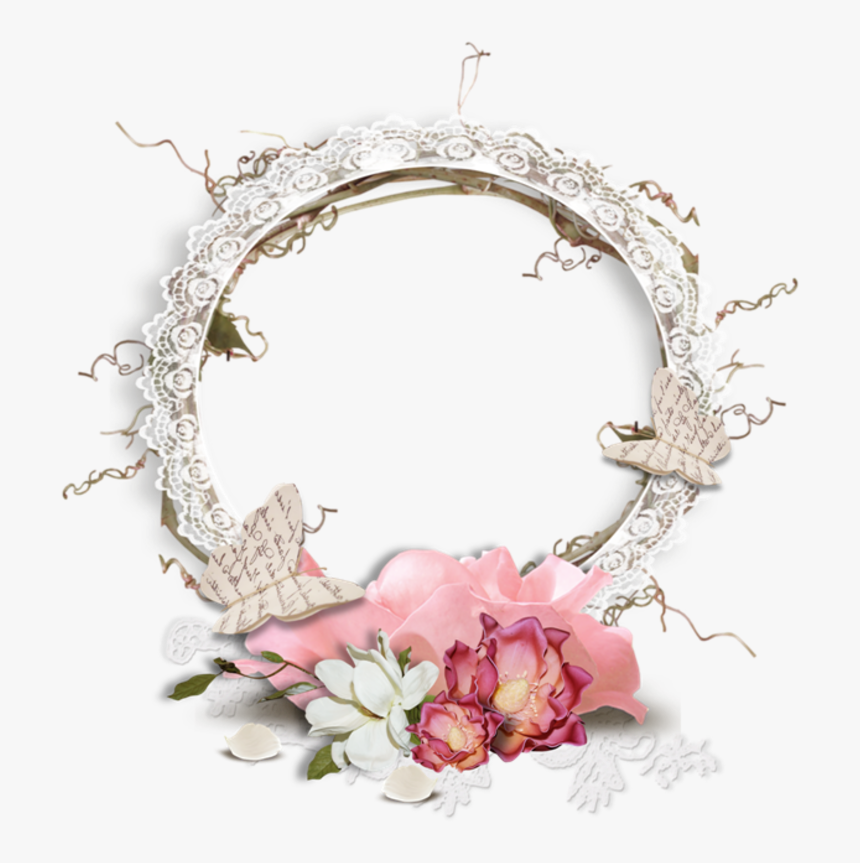 Marcos De Mariposas Circulares Png, Transparent Png