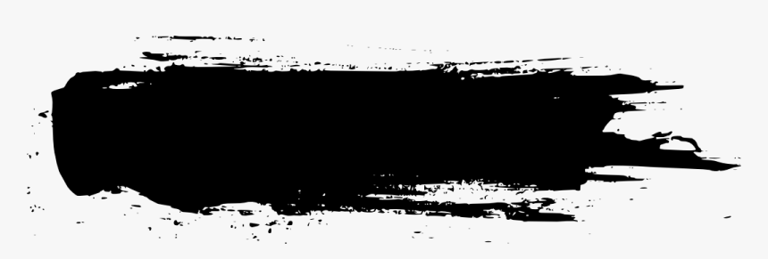 Grunge Banner Brush Stroke Png, Transparent Png