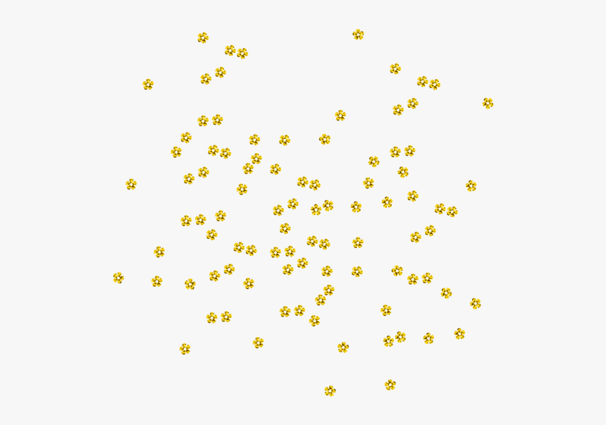 Déco Flocons Dorés - Étoiles Dorées Png, Transparent Png