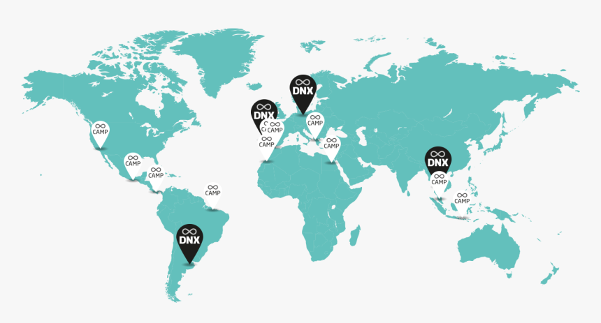 World Map Png Digital Dnx Nomad Movement Ichoosefreedom - World Map, Transparent Png