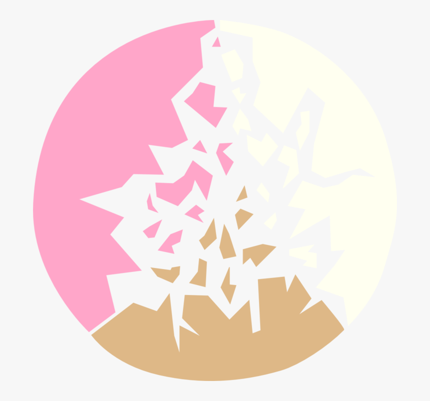 Shatter Glass Png - Circle, Transparent Png