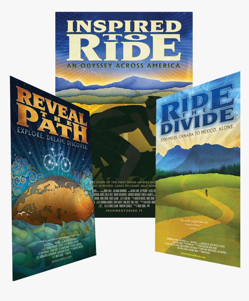All 3 Films - Ride The Divide 2010, HD Png Download