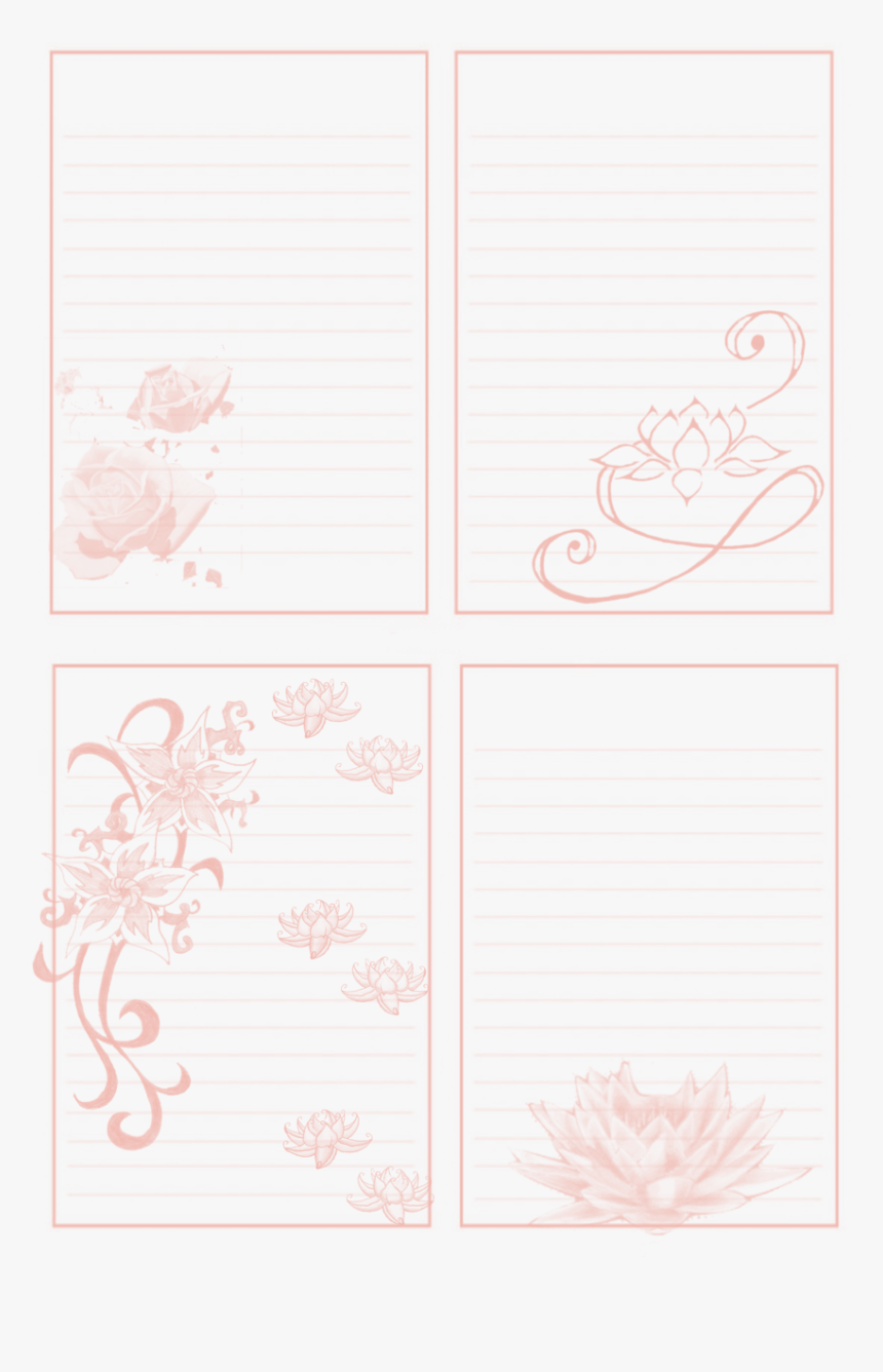 Notebook Paper Texture Png - Tattoo, Transparent Png