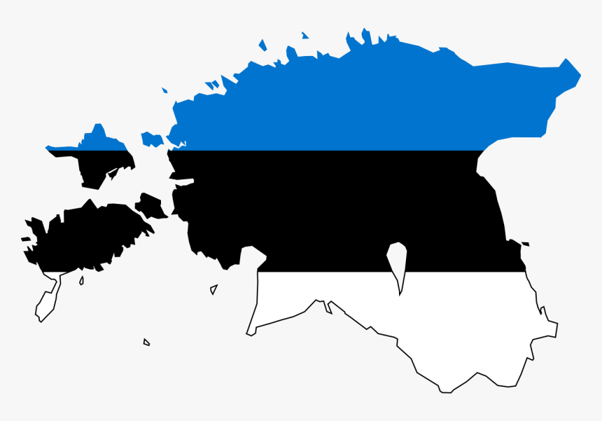 Estonia In World Map - Estonia Map And Flag, HD Png Download