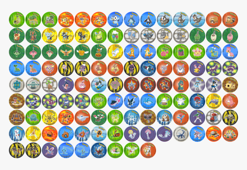 Tazos Pokemon Sinnoh, HD Png Download