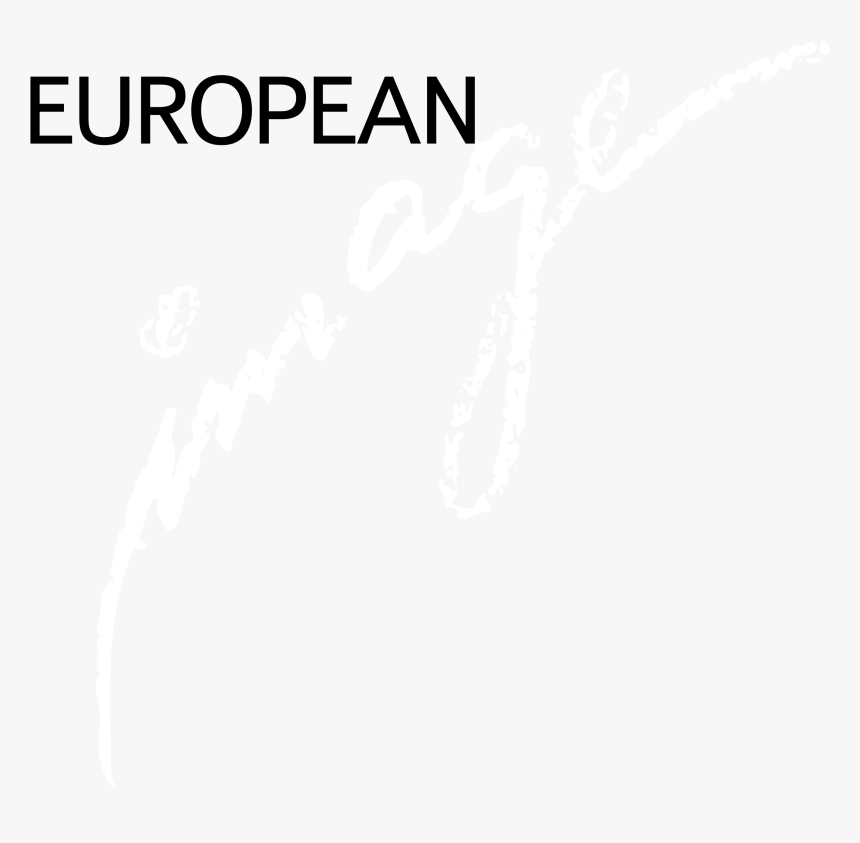 European Image Logo Black And White - Parallel, HD Png Download