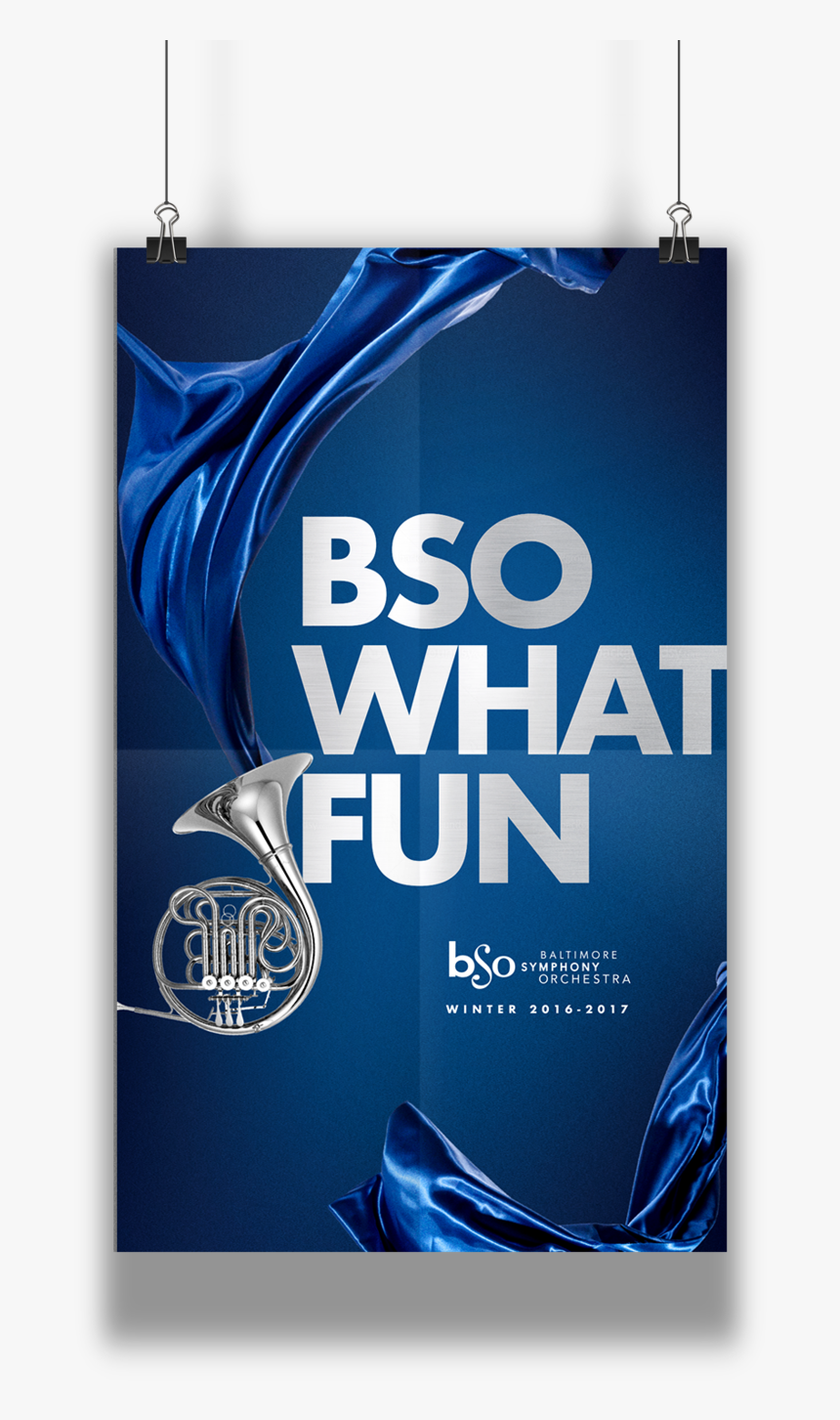 Bso Blue Poster Mockup 1, HD Png Download