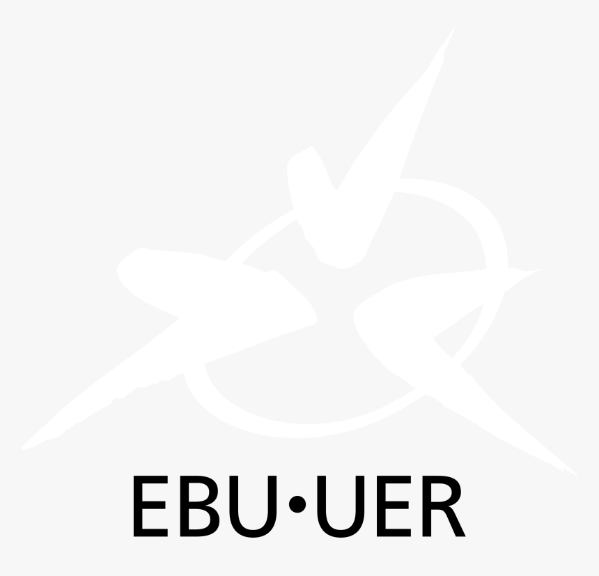 European Broadcasting Union Logo Black And White - Habitat, HD Png Download
