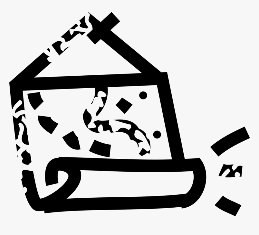 Vector Illustration Of Geography Class Map In School, HD Png Download