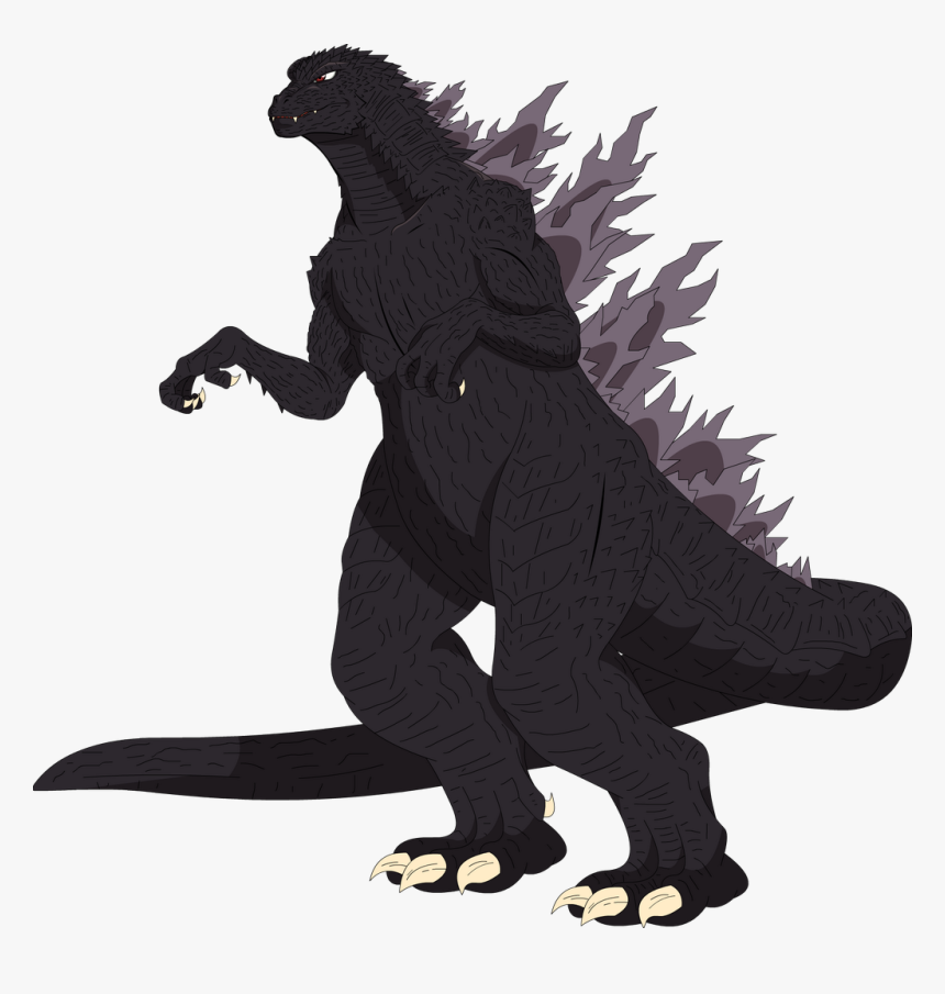 Godzilla Clipart Vector - Godzilla 1954 Anime Drawing, HD Png Download