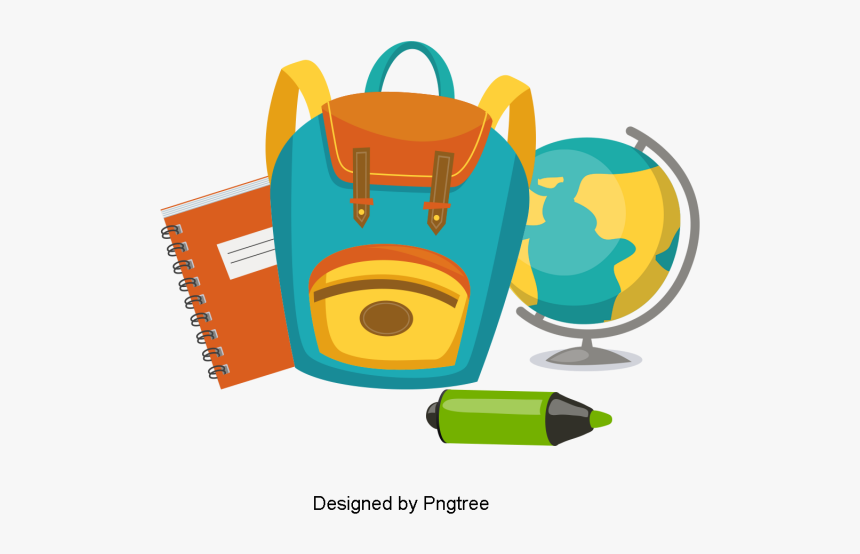 Cartoon School Png - Illustration, Transparent Png