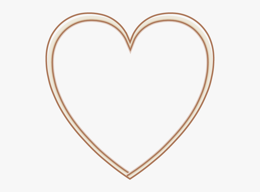 Rose Gold Heart Png, Transparent Png