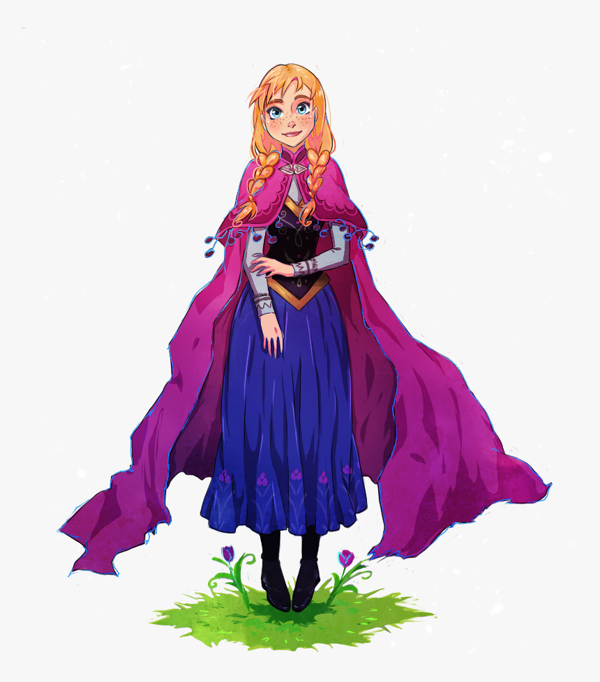 Princess Anna Fanart, HD Png Download