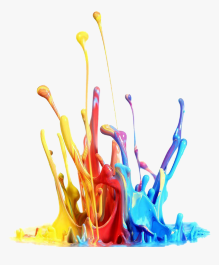#color #spray #paint #colorful #splash #painting #colorsplash - Blue Spray Paint Png, Transparent Png