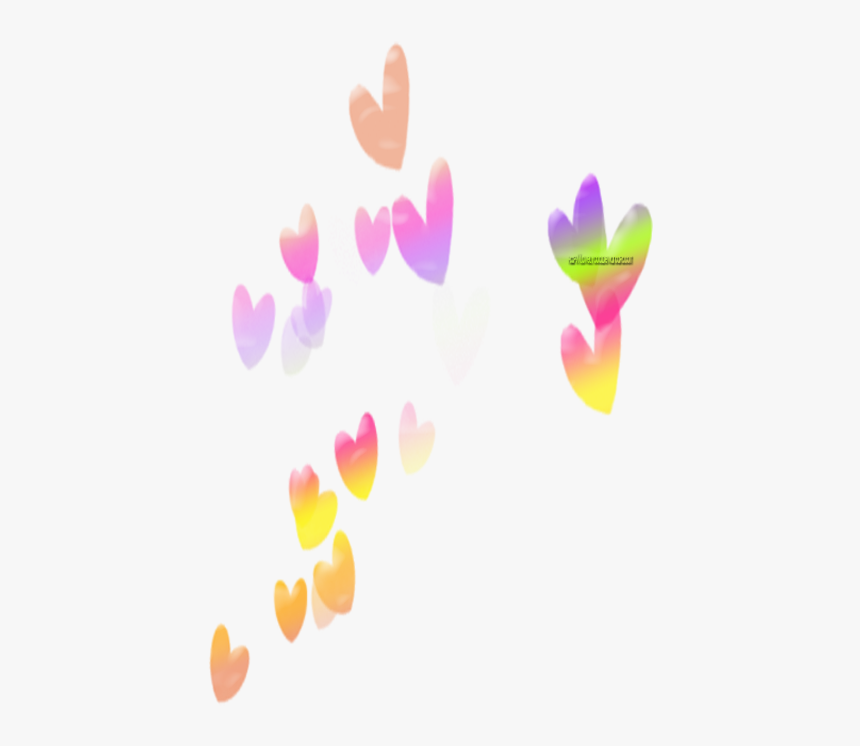 Destellos De Corazones Png, Transparent Png