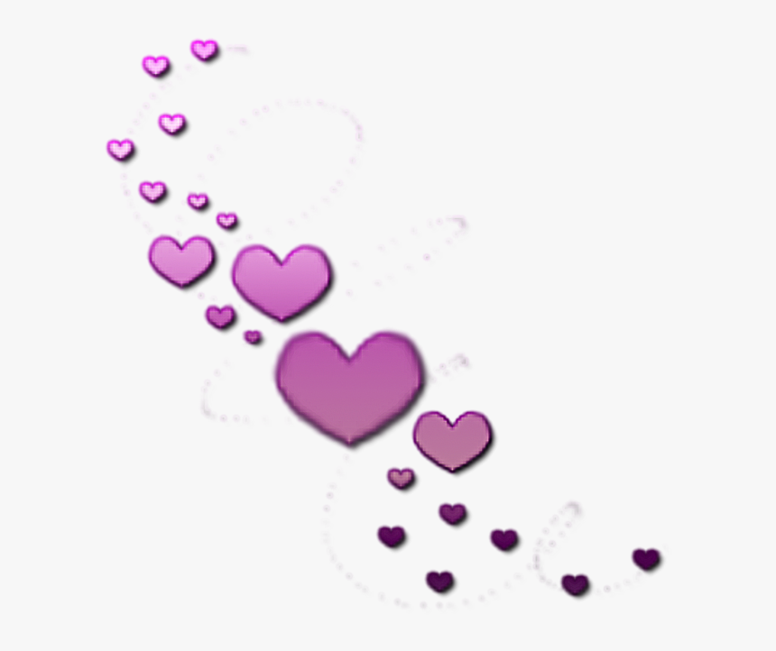Destellos De Corazones Png - Transparent Png Corazones Png Sticker, Png Download