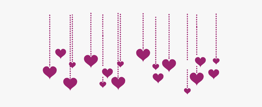Vinilo Colgantes De Corazones - Heart, HD Png Download