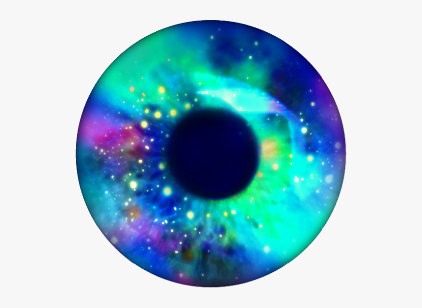 #eye #eyes #color #colourful #lense #contact #contacts - Circle, HD Png Download
