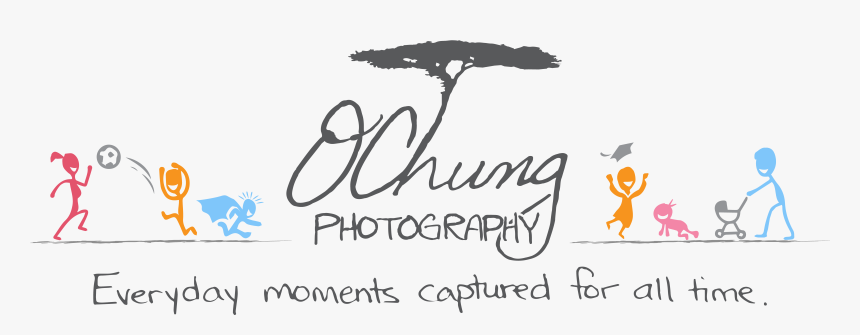 O Chung Photography Logo Slogan - Calligraphy, HD Png Download