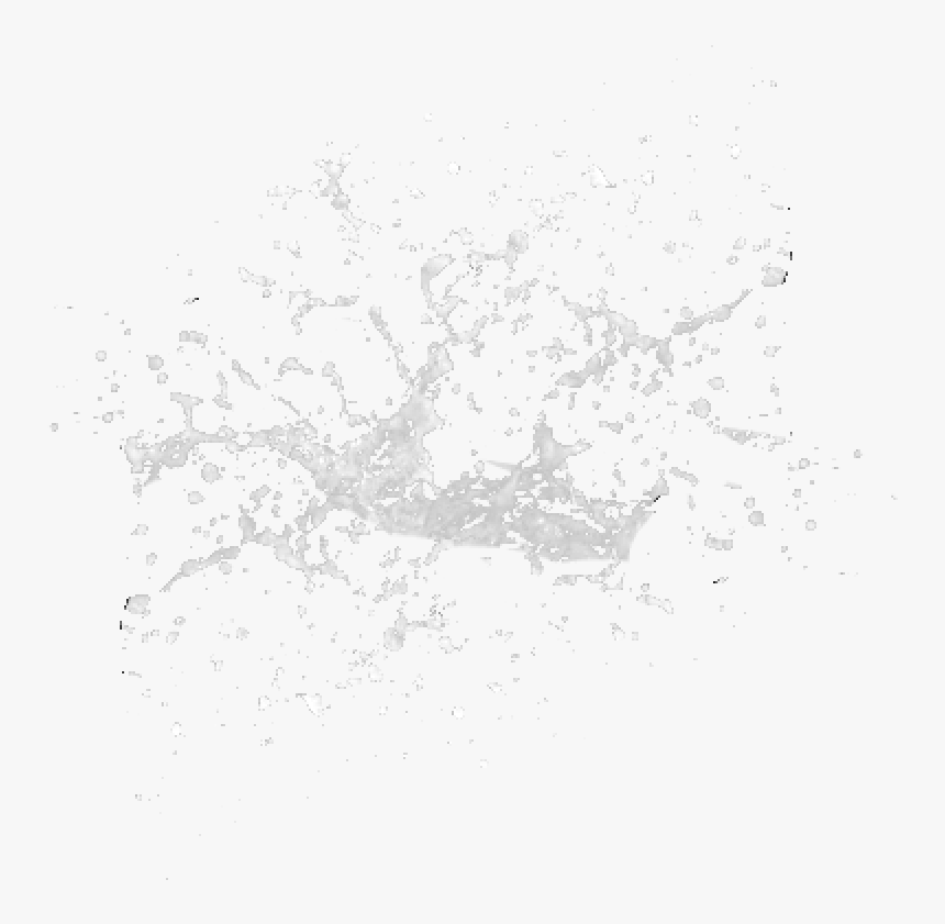 Dynamic Splash Water Drops Png Image - Sketch, Transparent Png
