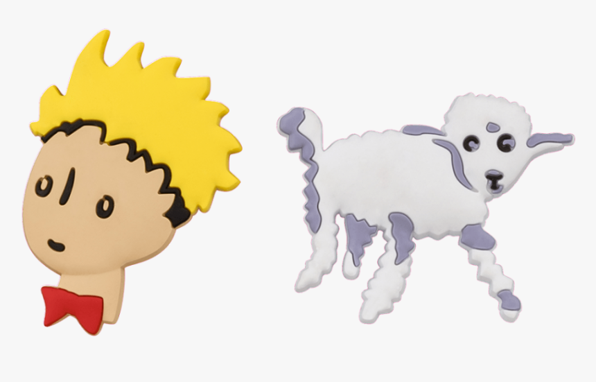 Set Of 2 Magnets - Petit Prince With Sheep Png, Transparent Png