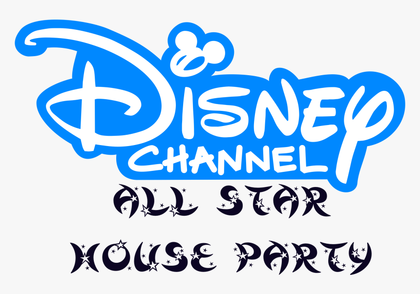 House Party Logo Png - Disney All Channels Logo, Transparent Png
