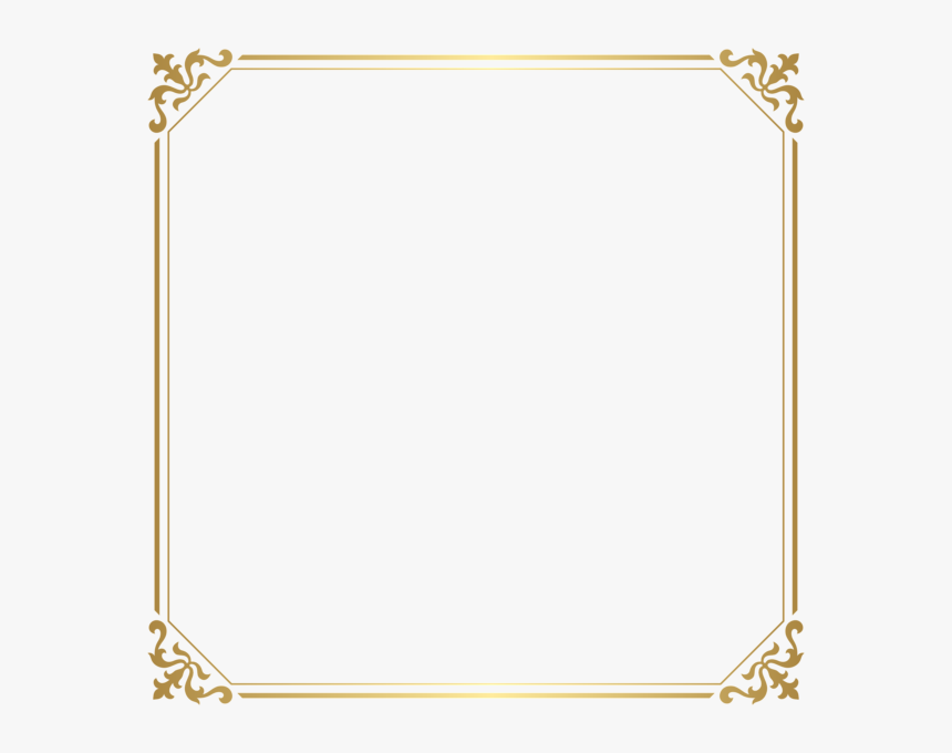 Gold Clipart Border, HD Png Download