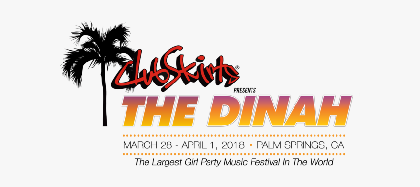 Dinah Logo - Club Skirts Dinah Shore Weekend, HD Png Download