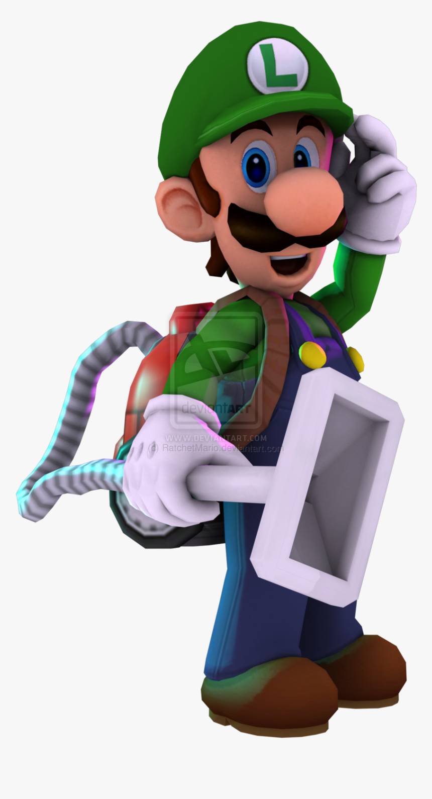 Sfm And King Boo - Luigi's Mansion Png, Transparent Png