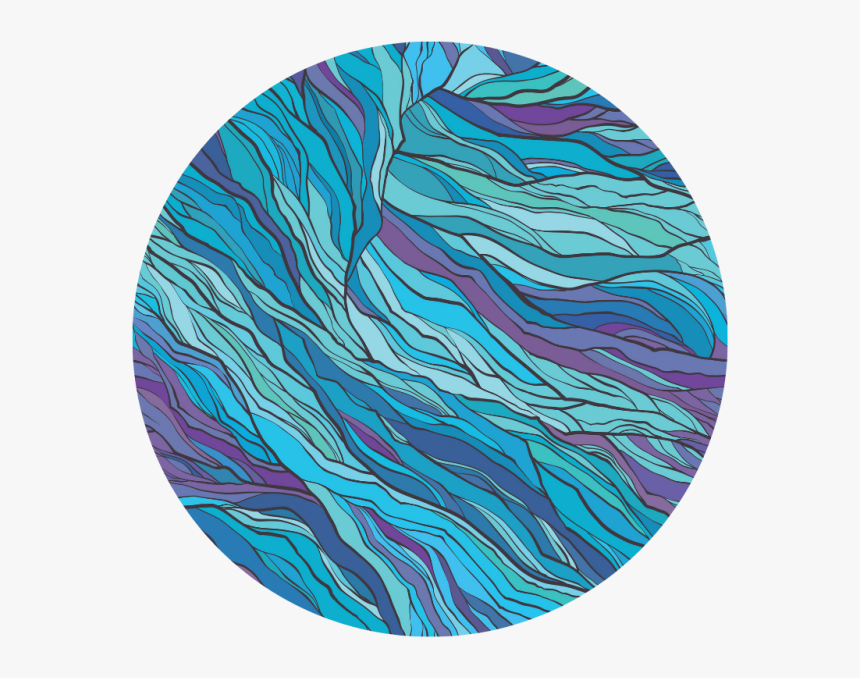 Blue Fire - Circle, HD Png Download