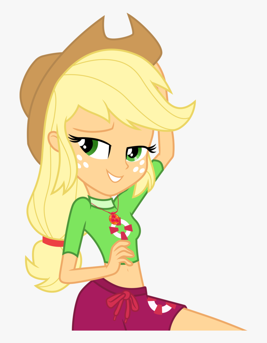 Equestria Girls Applejack Hot, HD Png Download