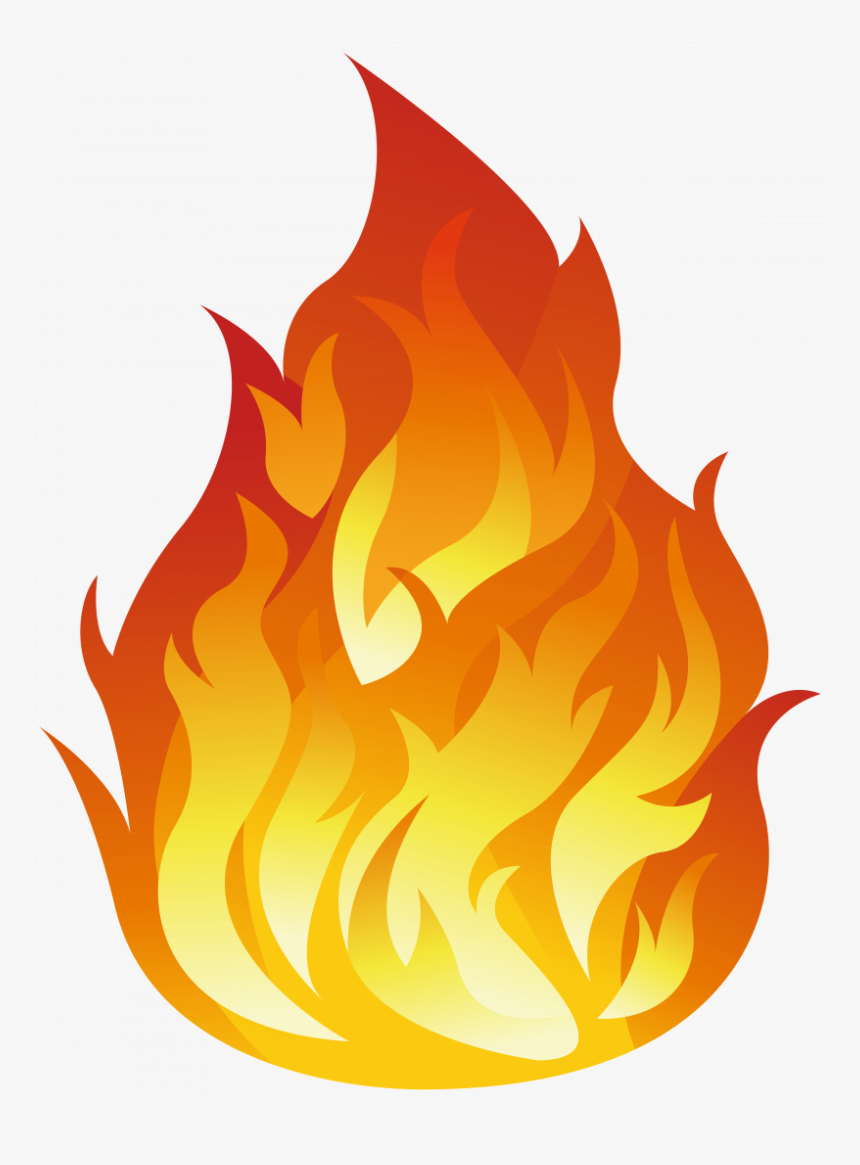 Dove Clipart Flame - Clipart Flame Png, Transparent Png