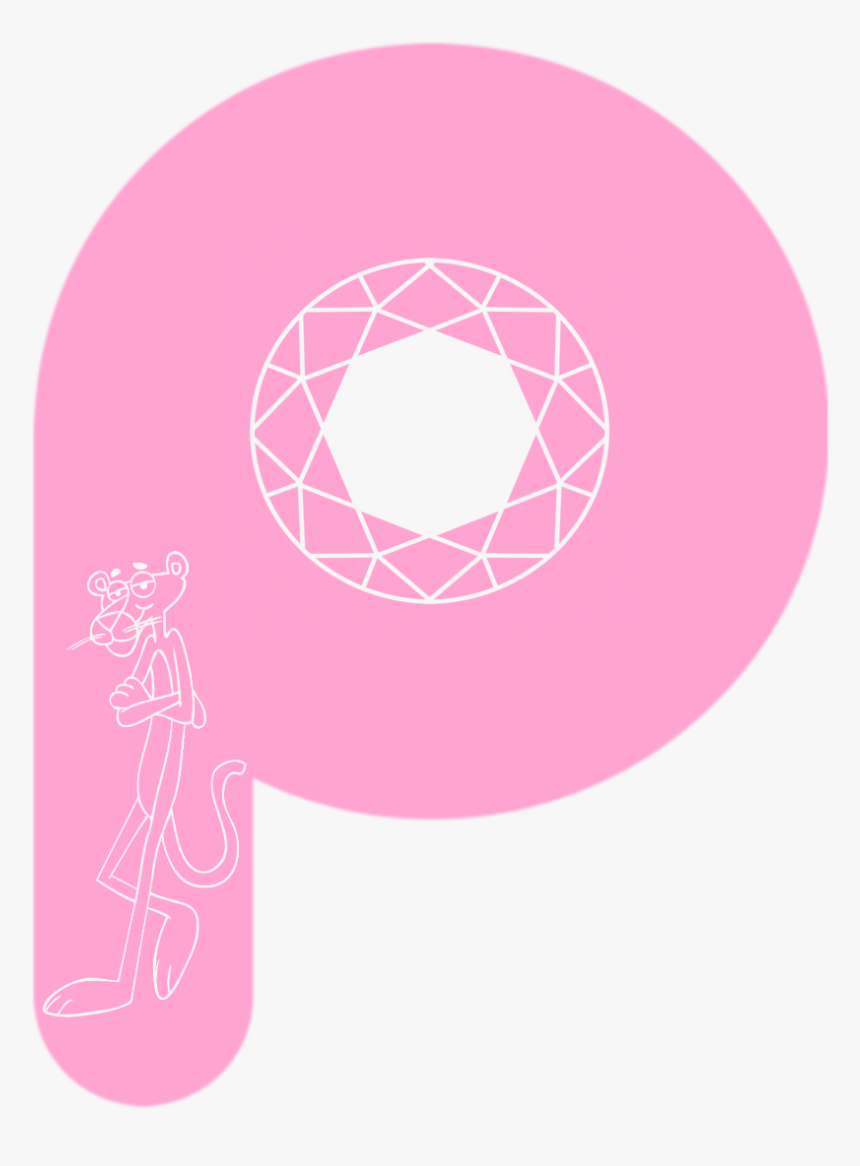 #pinkpanther #picsart #dailystickerremix A Picsart - Circle, HD Png Download