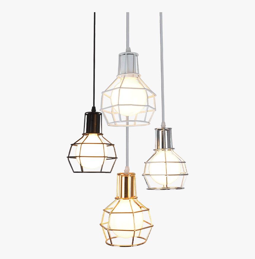 Light Vault Espen Wire Cage Pendant Lamp - Lamp Classic Png, Transparent Png
