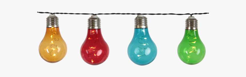 Light Chain Glow - Kültéri Színes Izzósor, HD Png Download