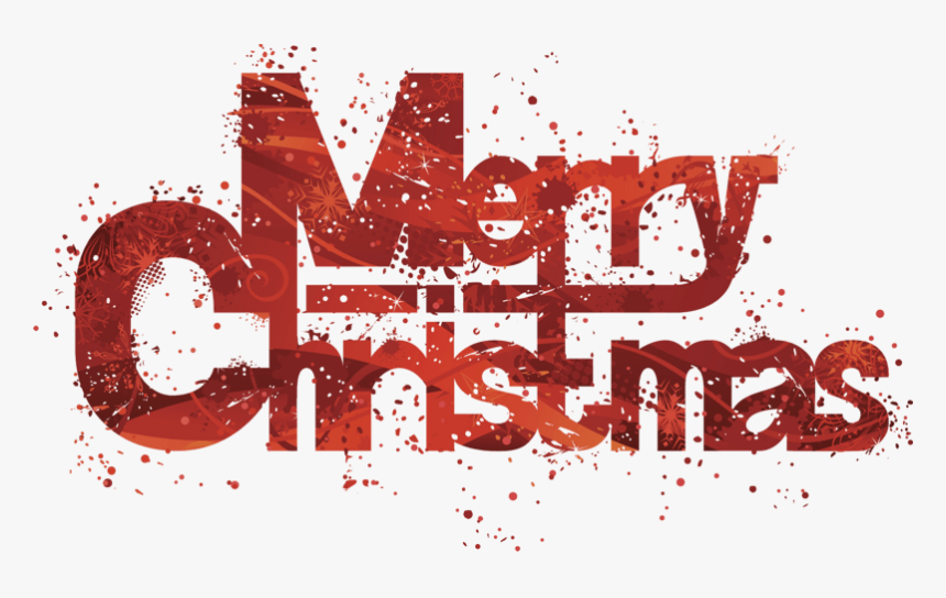 彩色圣诞节边框免抠素材 - Merry Christmas 字體, HD Png Download