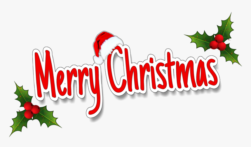 #scchristmascard #christmascard
stickers Merry Christmas - Calligraphy, HD Png Download