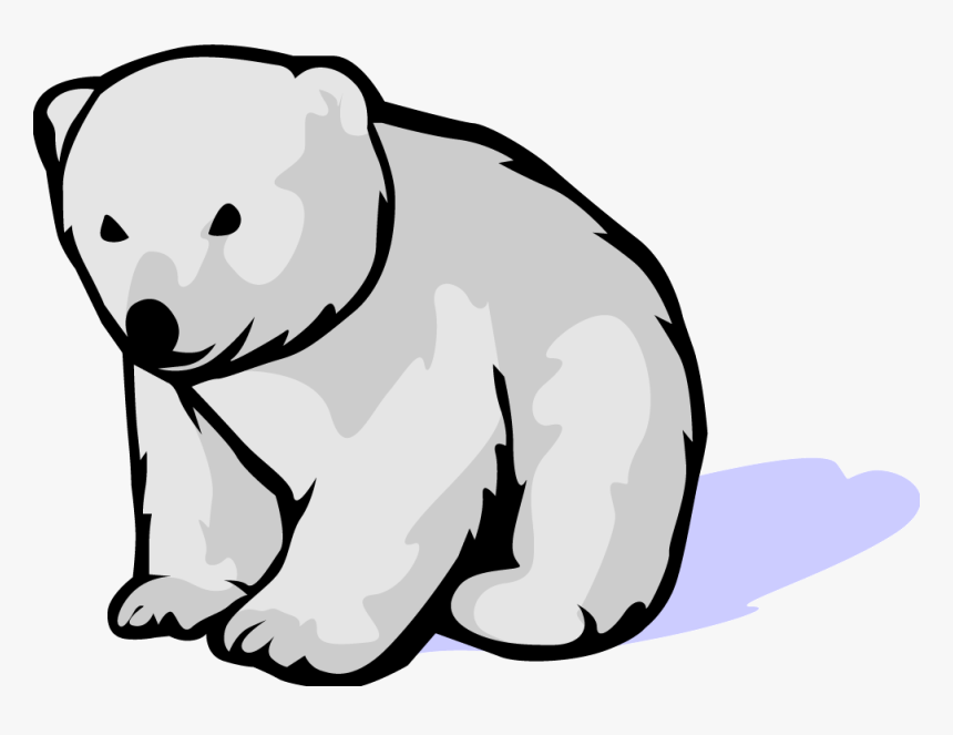 Crib Clip Art - Polar Bear Clipart Png, Transparent Png